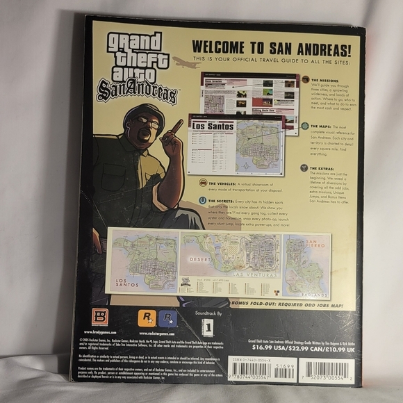 GRAND THEFT AUTO SAN ANDREAS GTA SIGNATURE SERIES GUIDE - Picture 2 of 2